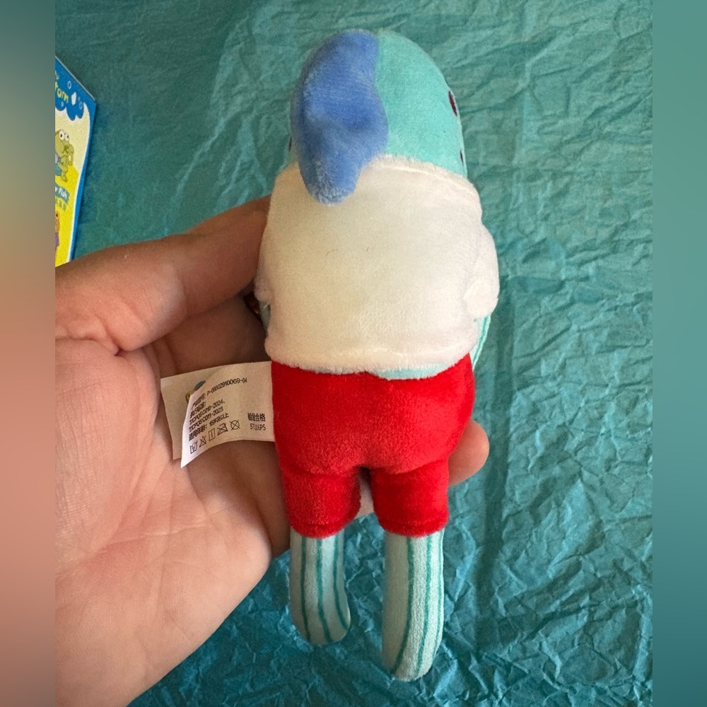 POP MART Bikini Bottom Buddies Cool Fish plush pendant - Spongebob Squarepants - Picture 4 of 10